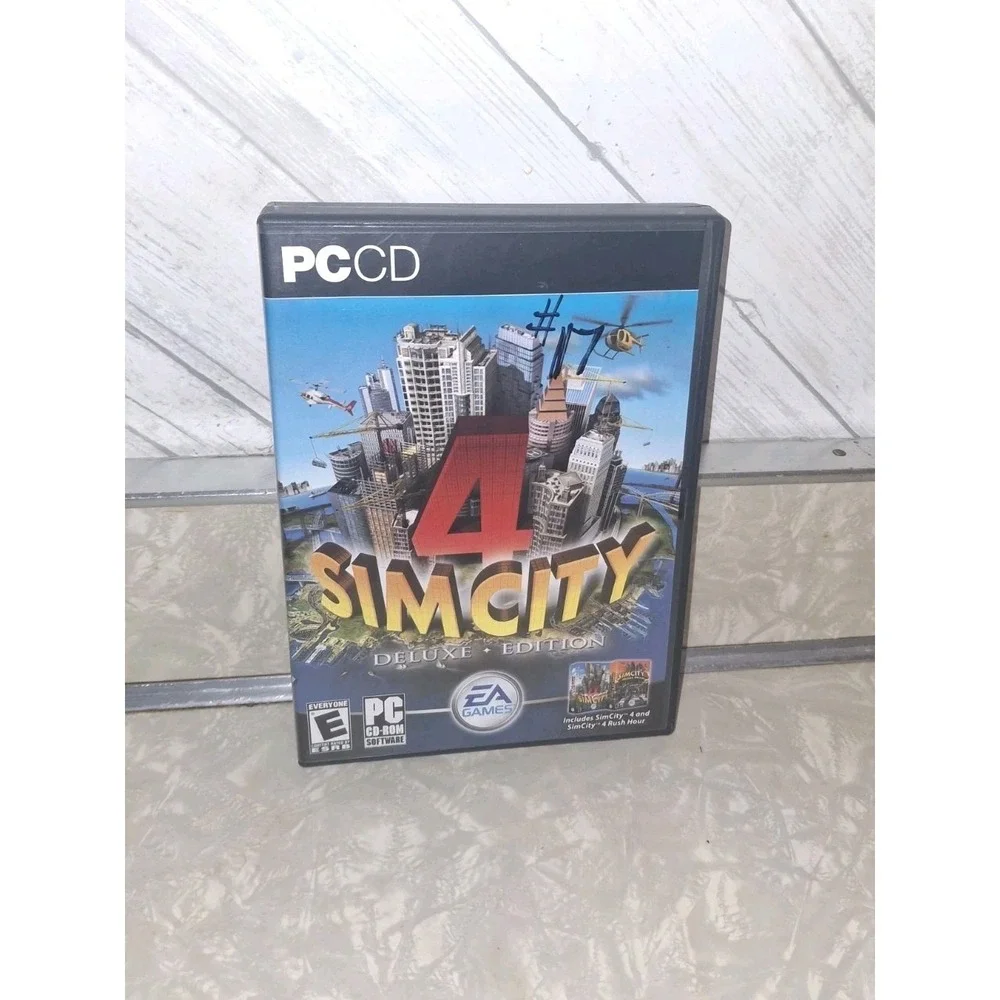 SimCity 4 Deluxe Edition PC 2003 CIB COMPLETE W/Manual Tested Working